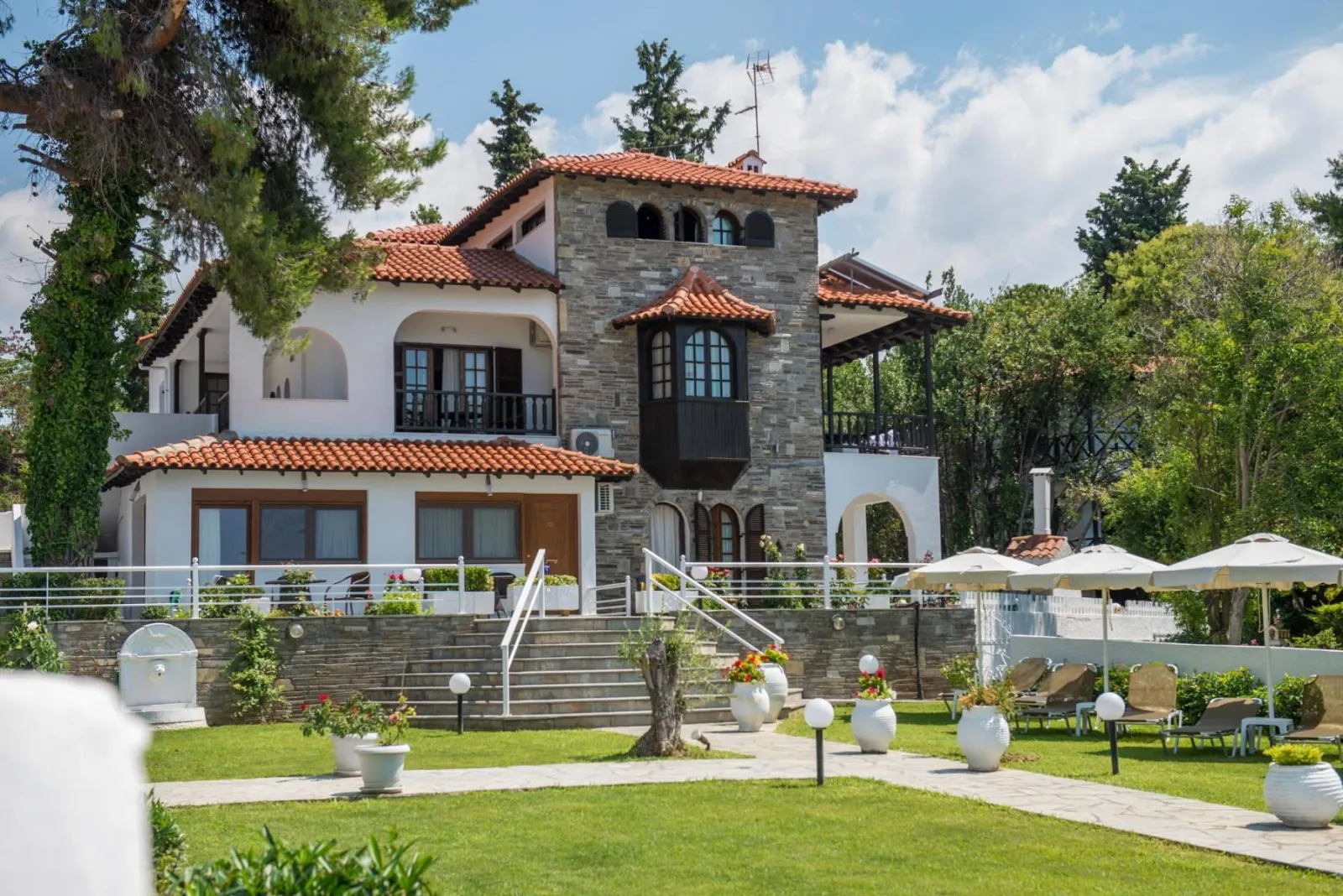 Georgalas Sun Beach Resort, Nea Kalikratija – Geoponika, Grčka — Triple Room with Balcony (Villa)