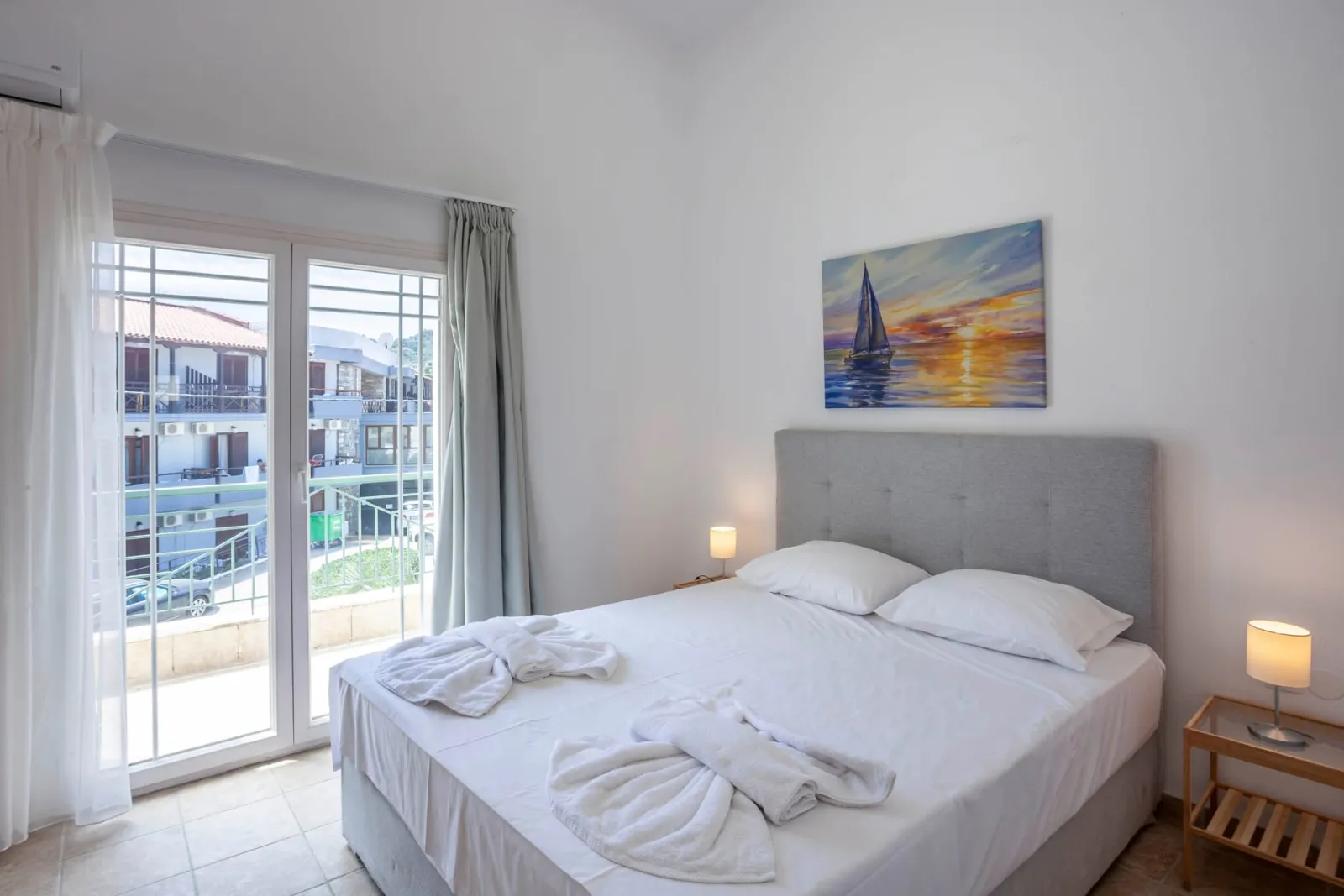 Aris Luxury, Pefkohori, Grčka — 2 Bedroom Apartment with Balcony