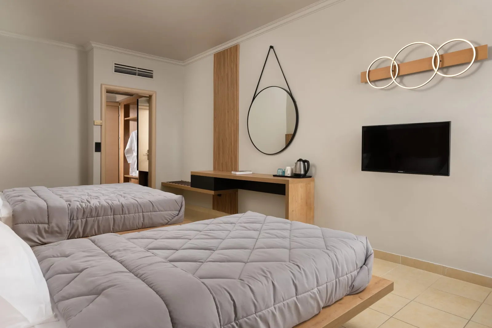 Kresten Palace, Rodos, Grčka — Double or Twin Room with Sea View