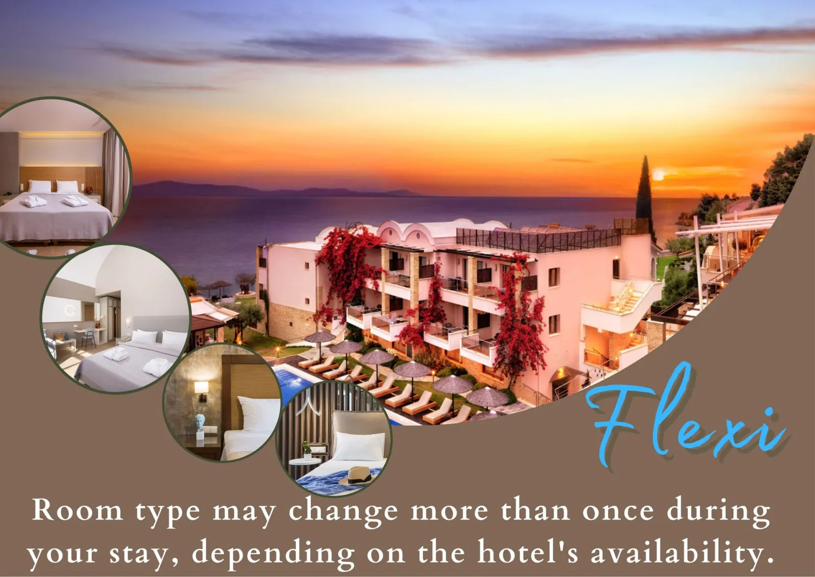 Olympion Sunset Chalkidiki, Skala Furka, Grčka — Daily Switch Room (Daily Move Required Dutring Stay)