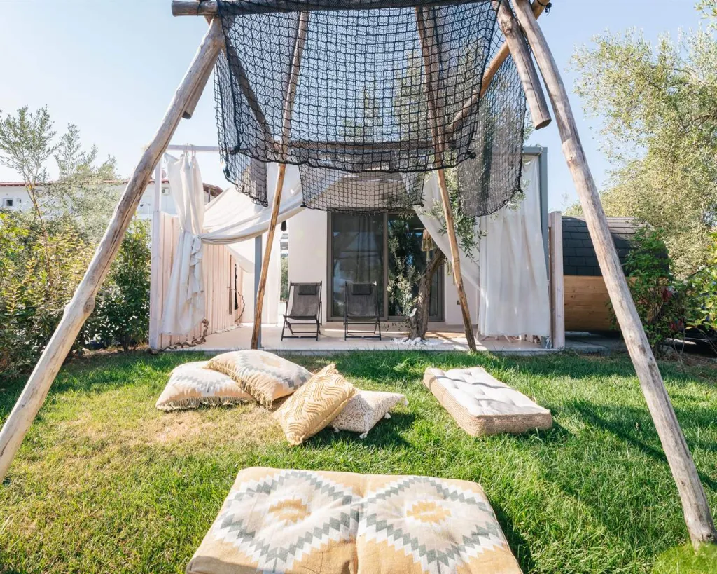 Blue Carpet Luxury Suites, Pefkohori, Grčka — smeštajna jedinica