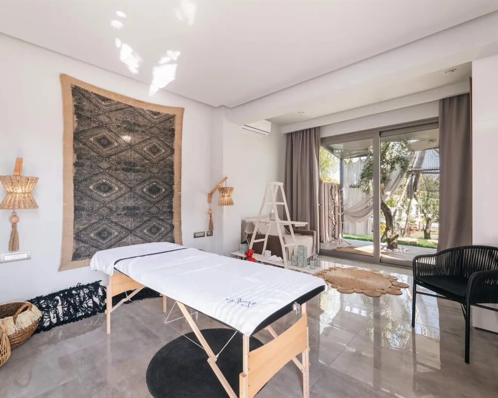 Blue Carpet Luxury Suites, Pefkohori, Grčka — smeštajna jedinica