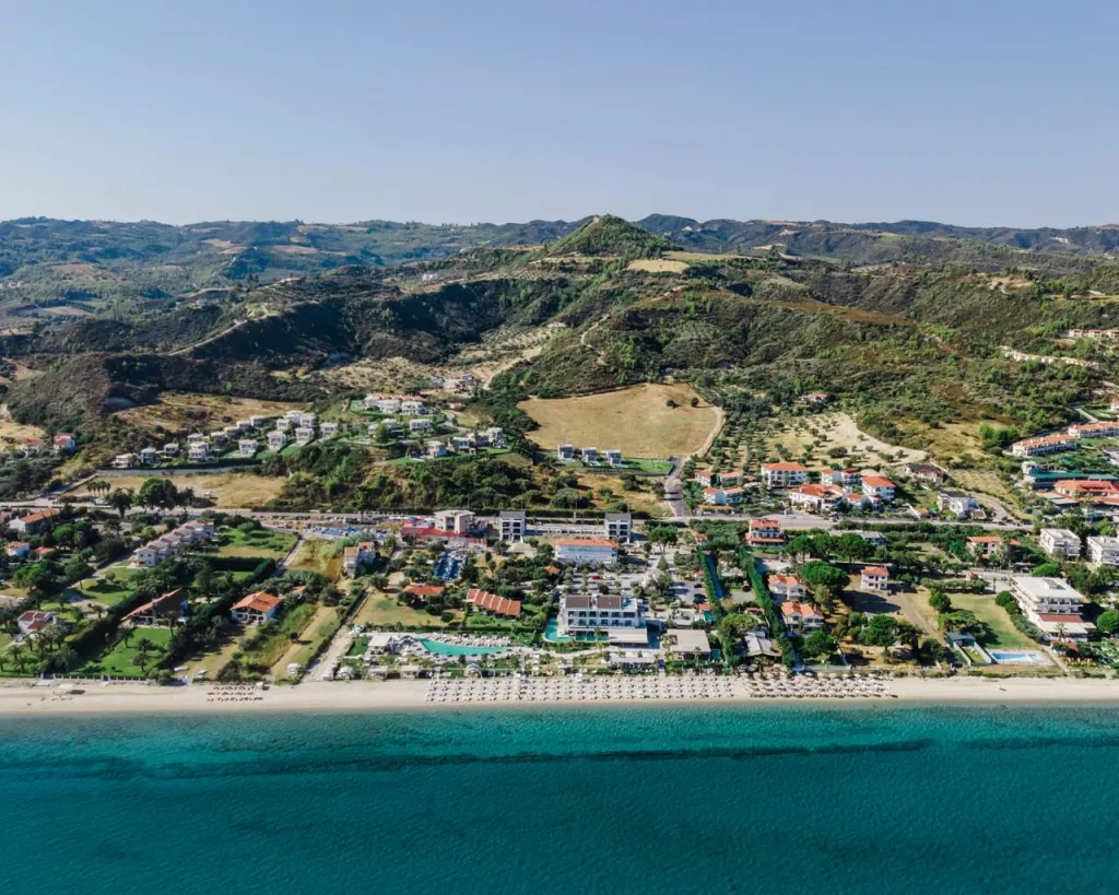 Blue Carpet Luxury Suites, Pefkohori, Grčka — smeštajna jedinica