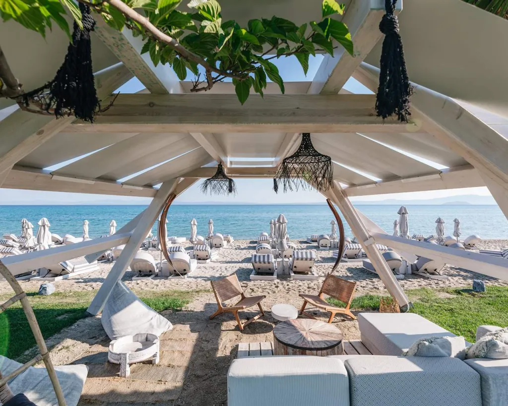 Blue Carpet Luxury Suites, Pefkohori, Grčka — smeštajna jedinica