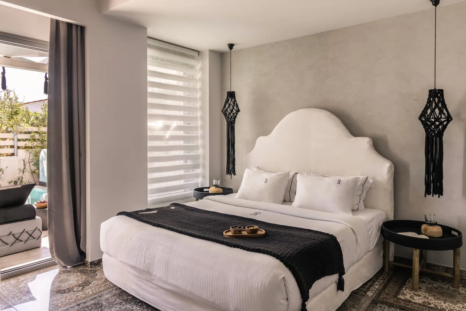 Blue Carpet Luxury Suites, Pefkohori, Grčka — Double Suite Side Sea View | Private Pool