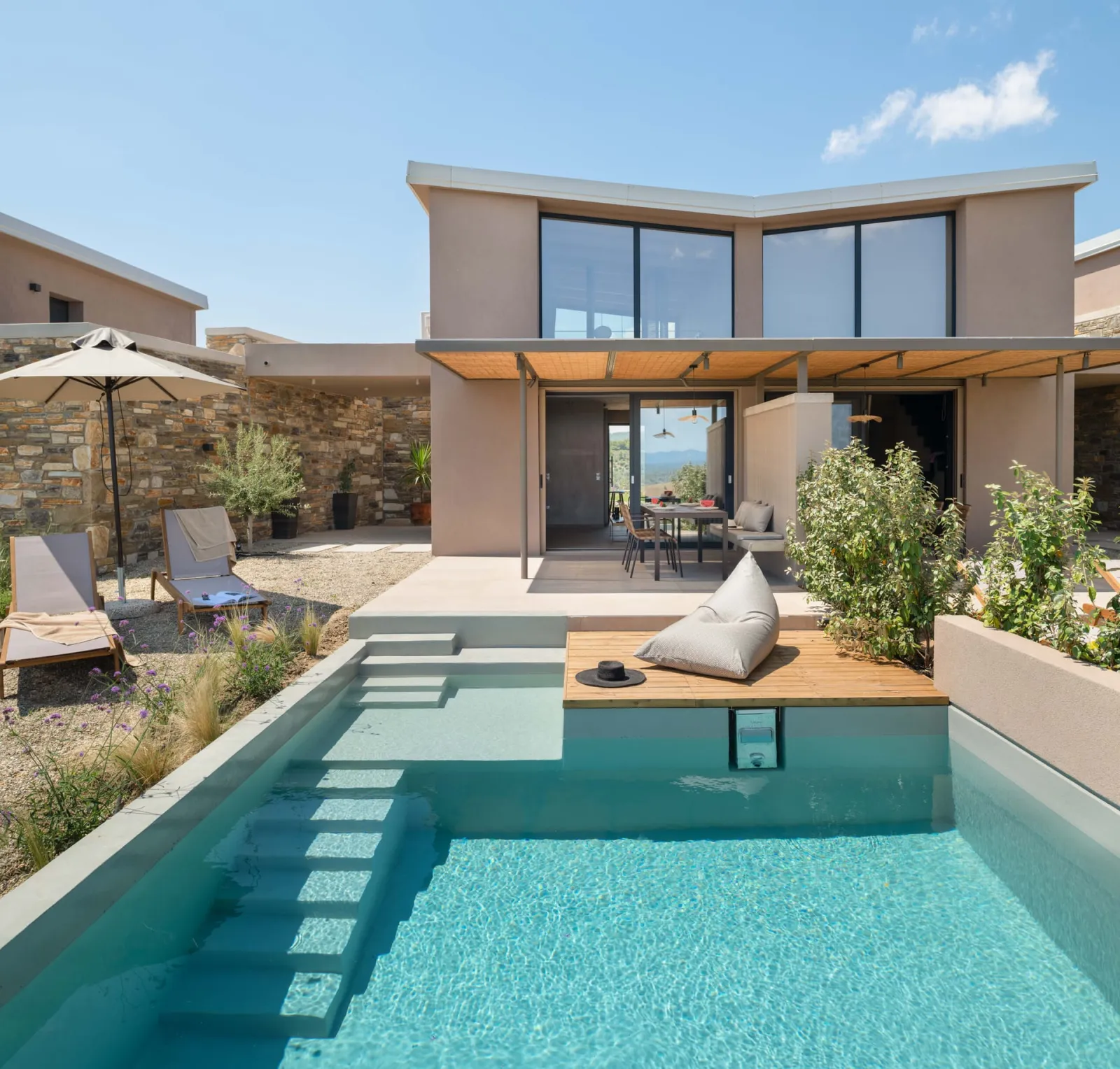 Etheres Chalkidiki, Grčka — Junior Villa with Private Pool