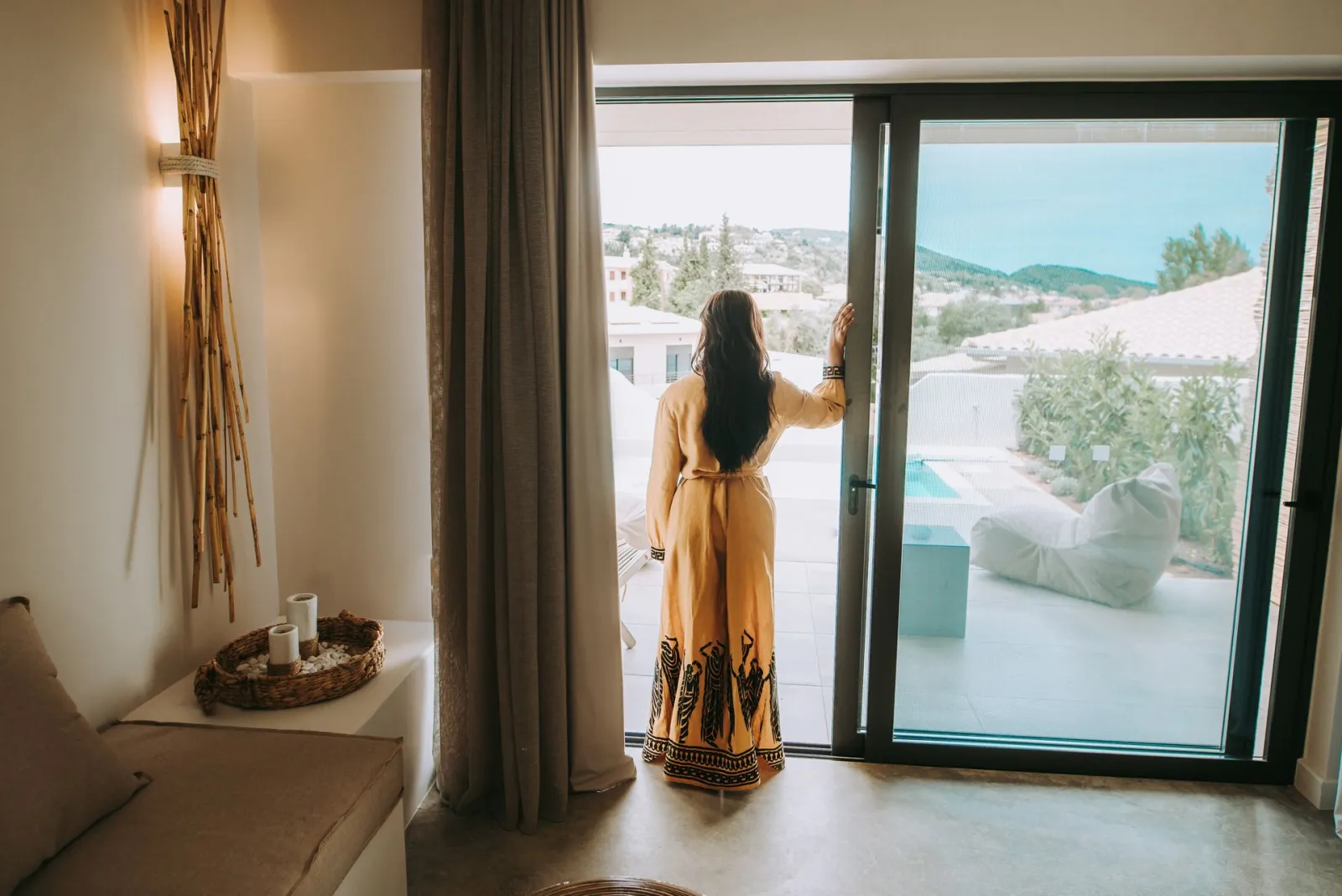 Crystal Waters Lefkada, Nikiana, Grčka — Presidential Suite with Private Pool and Partial Sea View