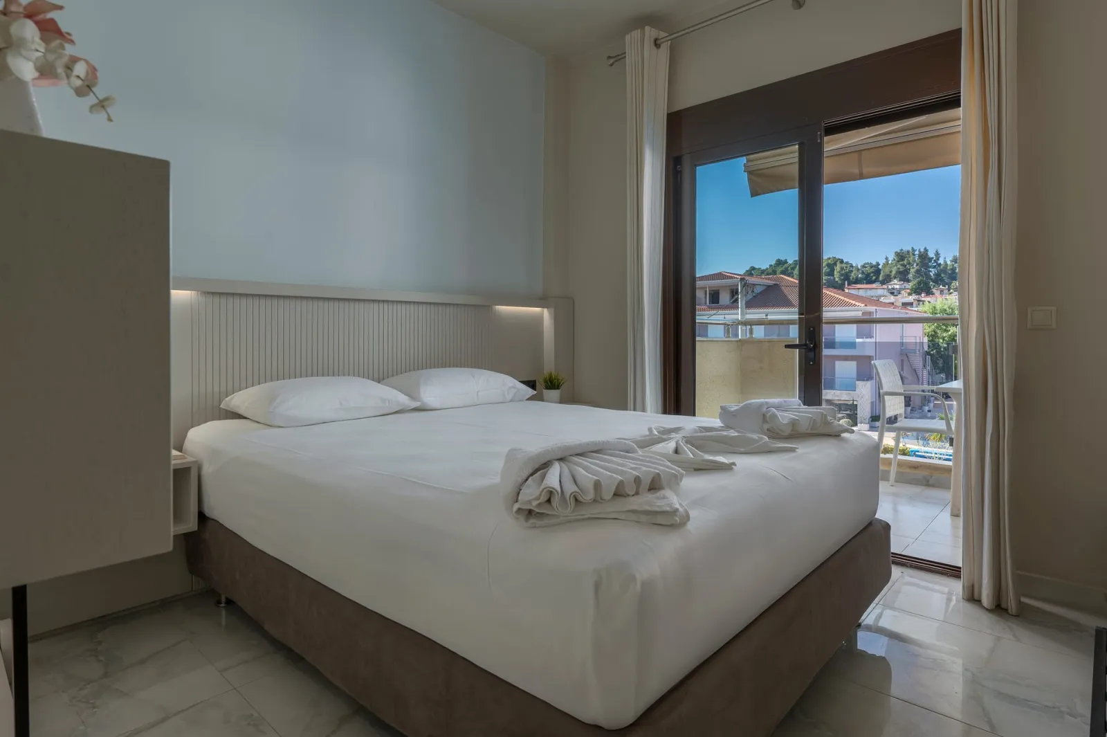 Alkioni by the Sea Hotel Siviri, Siviri, Grčka — Family Room