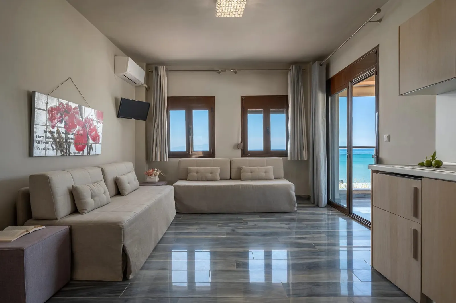 Alkioni by the Sea Hotel Siviri, Siviri, Grčka — Premium Suite | Sea View