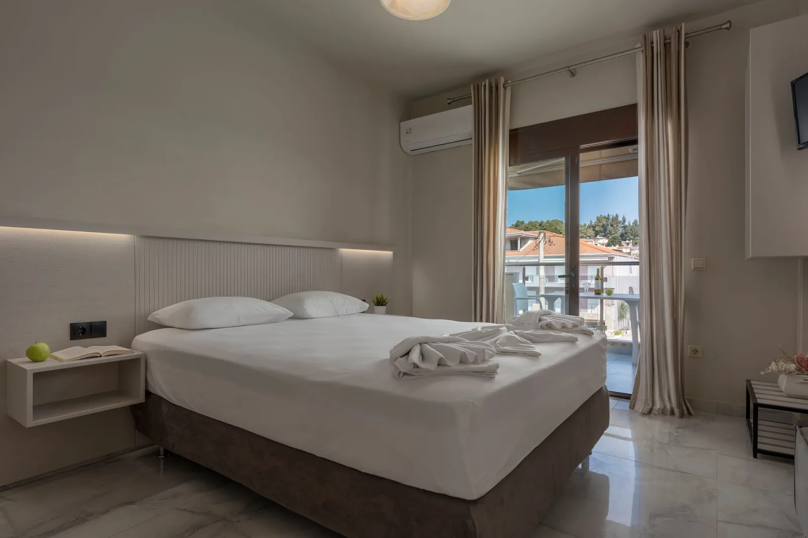 Alkioni by the Sea Hotel Siviri, Siviri, Grčka — Standard Double