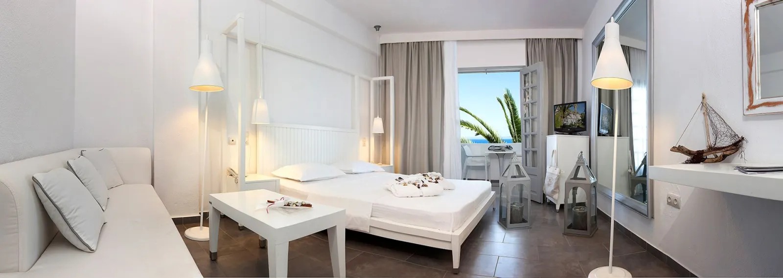 White Suites Resort, Afitos, Grčka — Superior Junior Suite