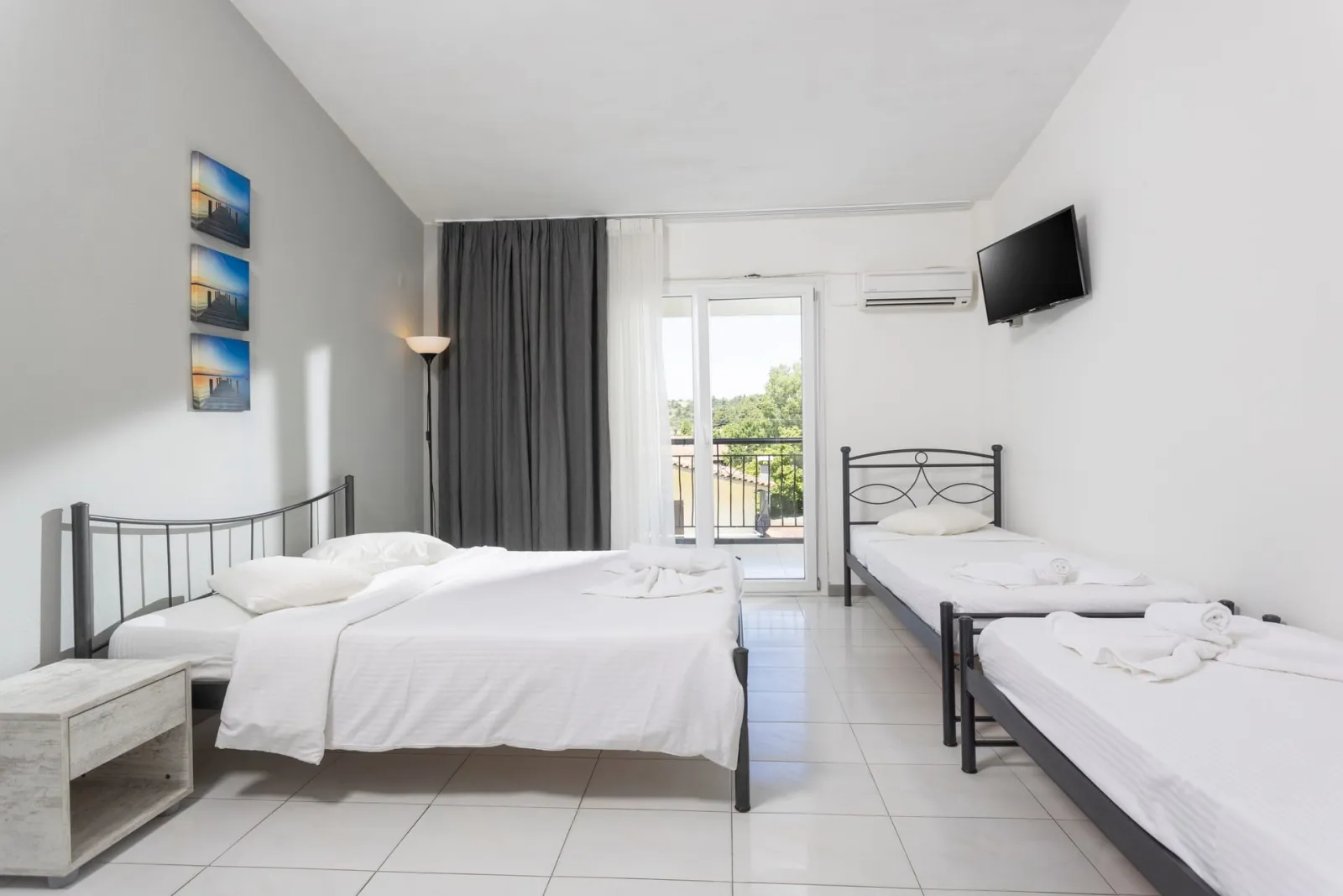 Jenny Siviri Chalkidiki, Grčka — Family Room