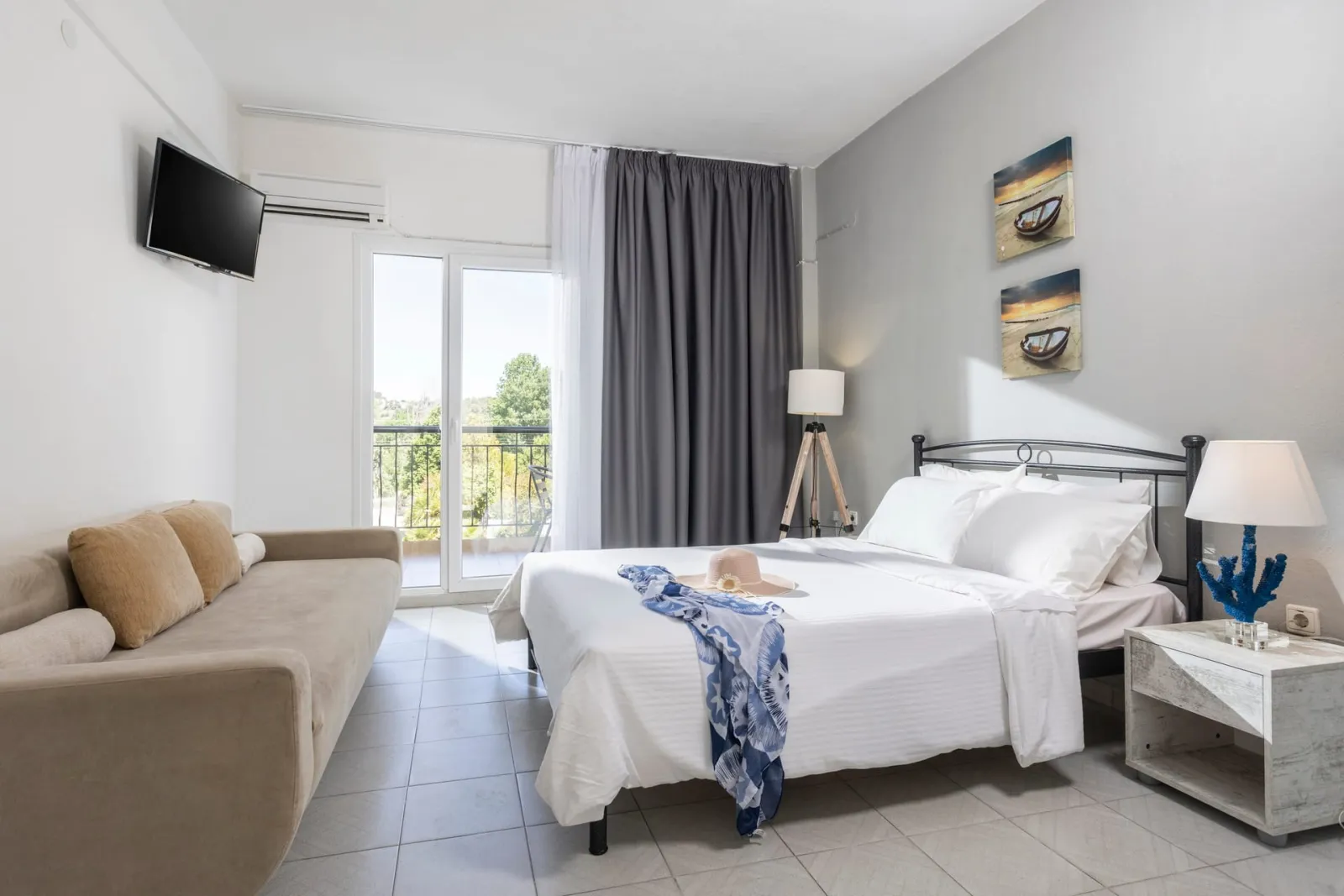 Jenny Siviri Chalkidiki, Grčka — Superior Double Room
