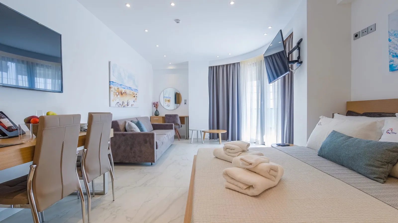 Kima Premium Apartments, Pefkohori, Grčka — Premium Apartment Sea Front