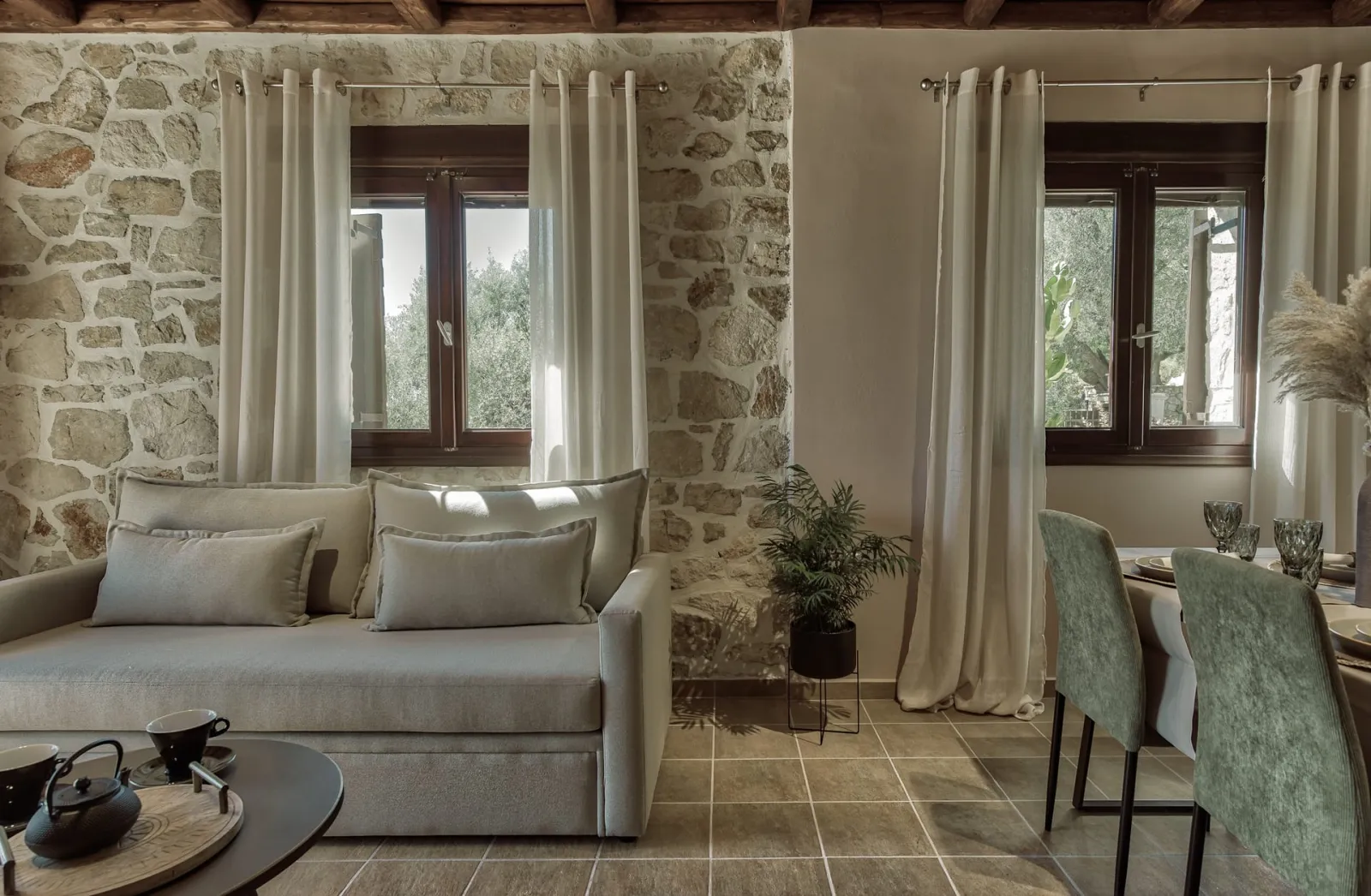 Agrikia Villa - Varvarigos Houses, Grčka — One Bedroom Apartment 1-3 guests