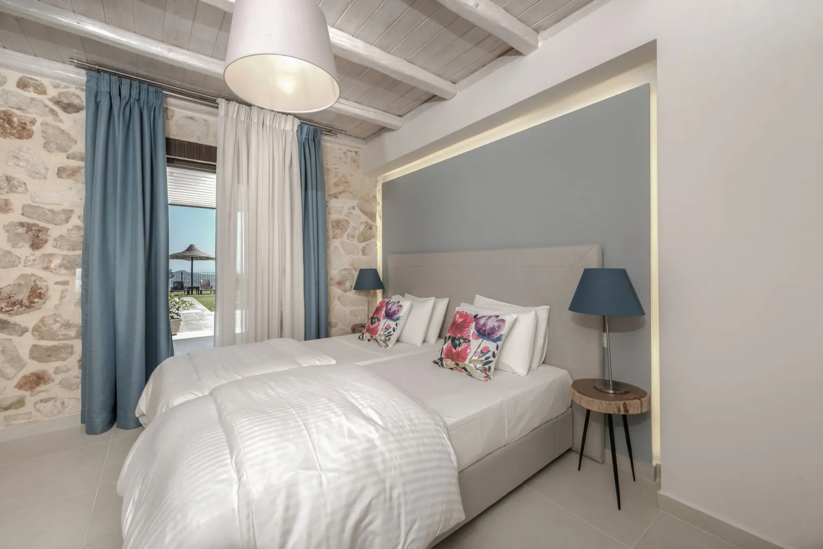 Agrikia Villa - Varvarigos Houses, Grčka — Superior Two Bedroom Apartment ground floor 1-6 guests