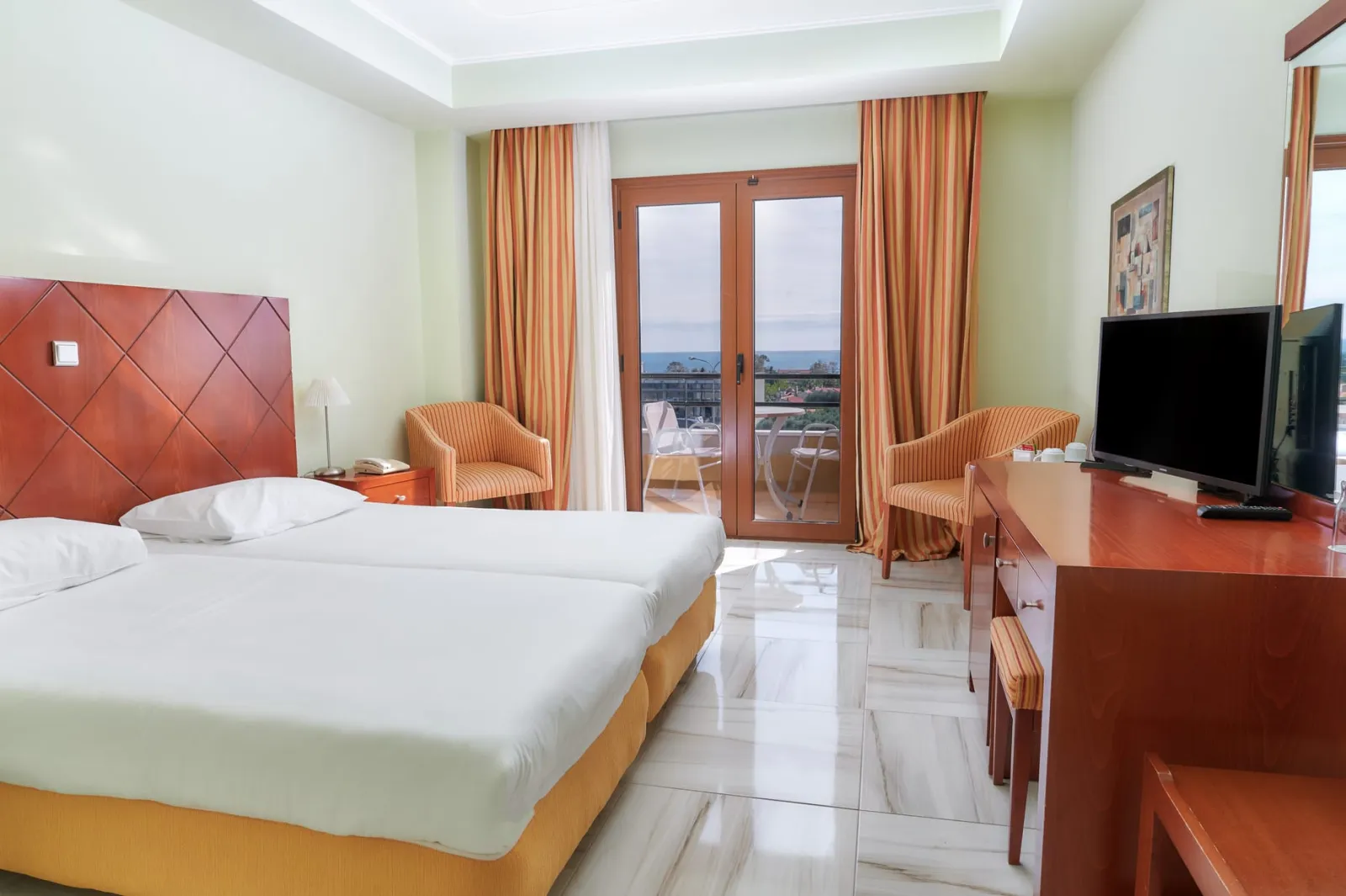 Nefeli Hotel Alexandroupolis, Aleksandropolis, Grčka — Double Room Sea View