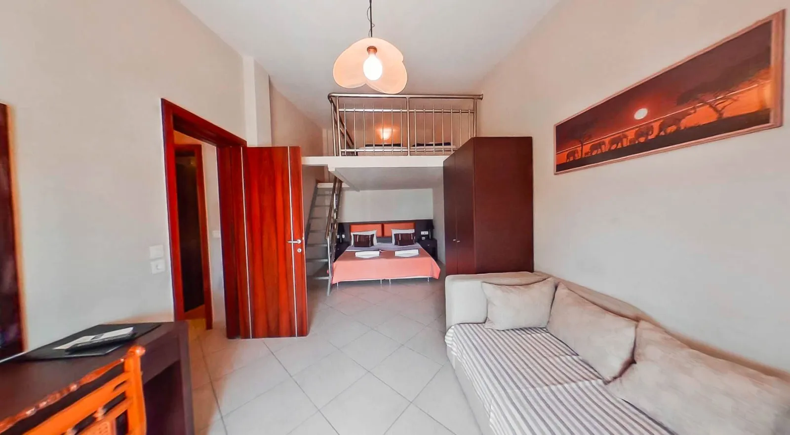 Meliton Inn Hotel & Suites Chalkidiki, Neos Marmaras, Grčka — Αpartment Suite for 6 Persons With Kitchen