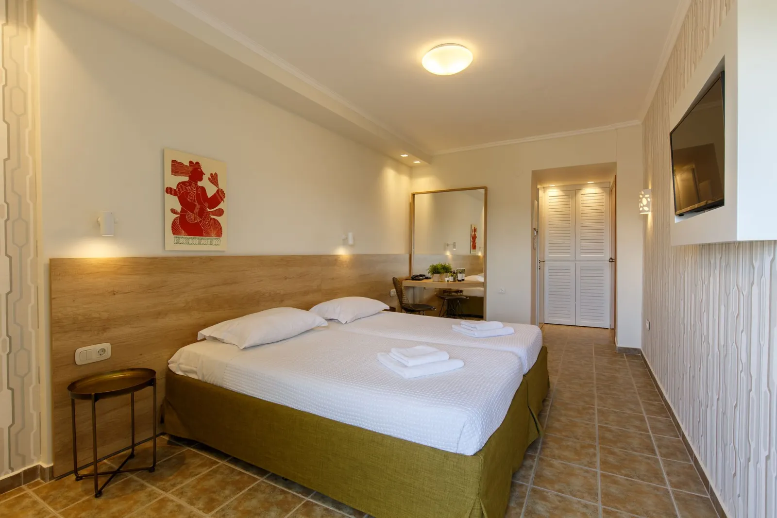 Marialena Hotel Chalkidiki, Nea Flogita, Grčka — Double Room