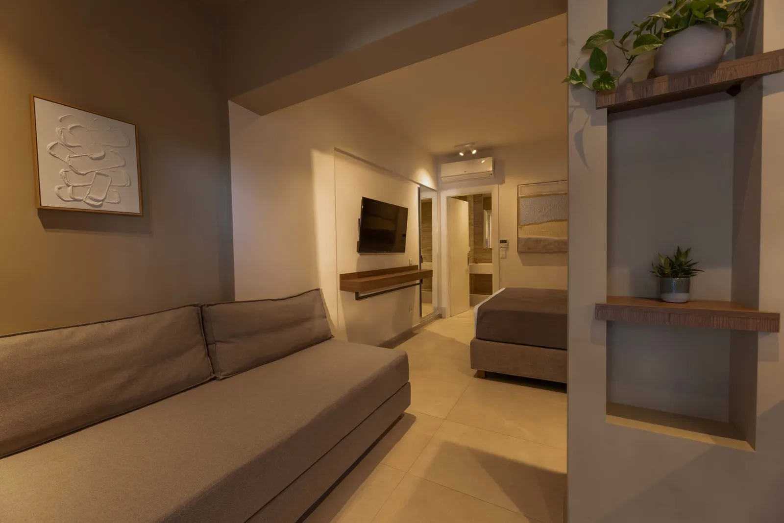 Villa Vasiliadi, Vurvuru, Grčka — Deluxe Studio