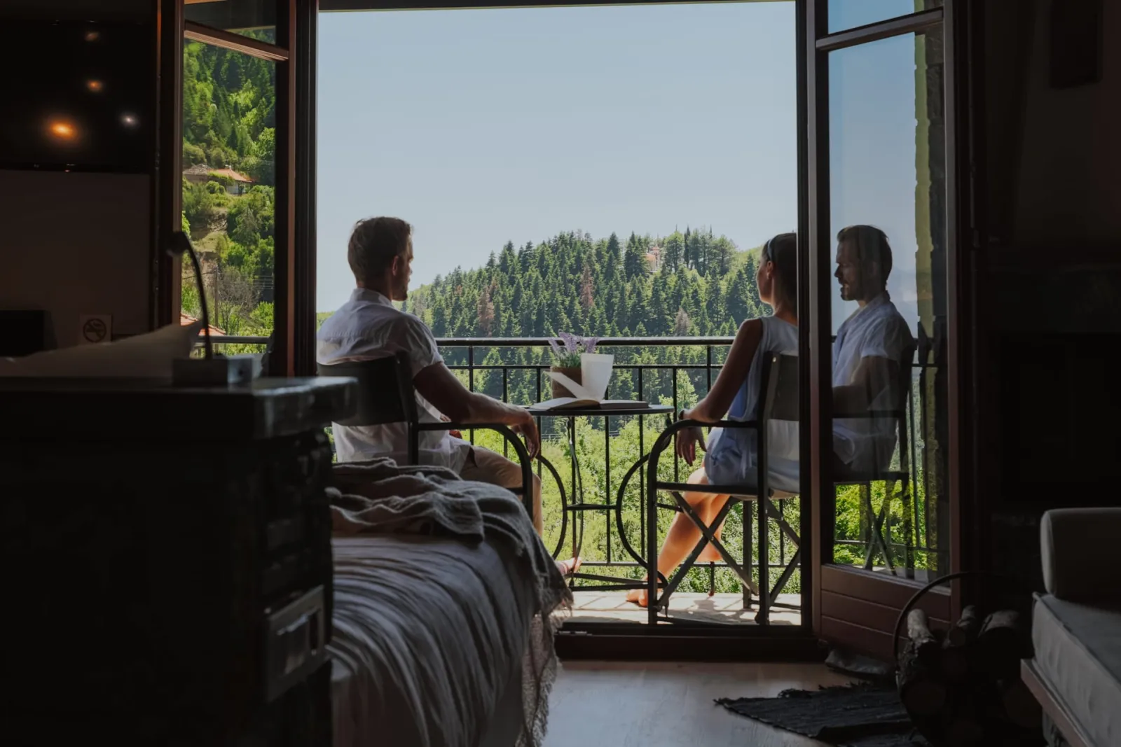 Rouista Tzoumerka Resort, Vurgareli, Grčka — Family Maisonette with View