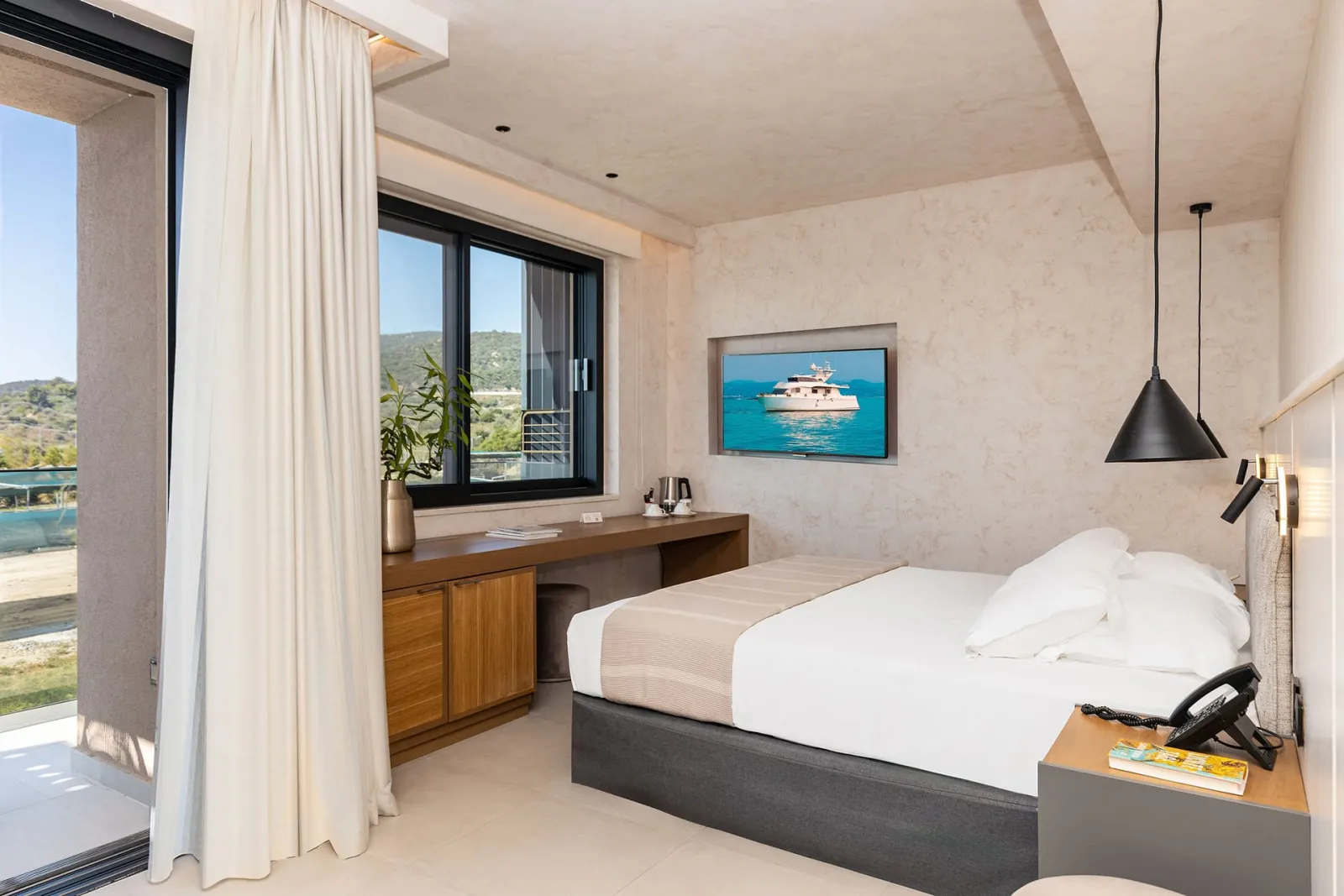 Anasa Luxury Resort, Elaiohori, Grčka — Superior Double Room with Balcony