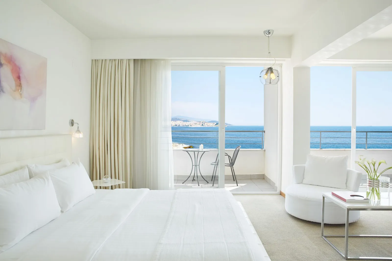 Lucy Hotel Kavala, Kavala, Grčka — Venus Bridal Sea View Suite