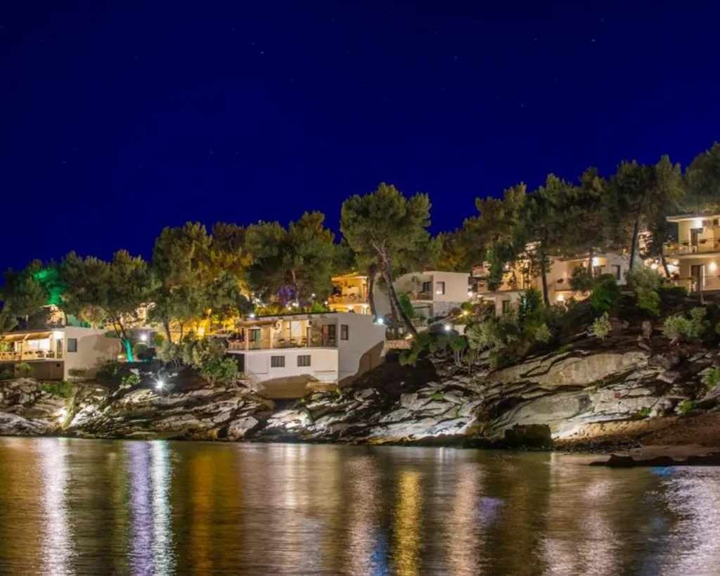 Tosca Beach Hotel, Palio, Grčka — plaža