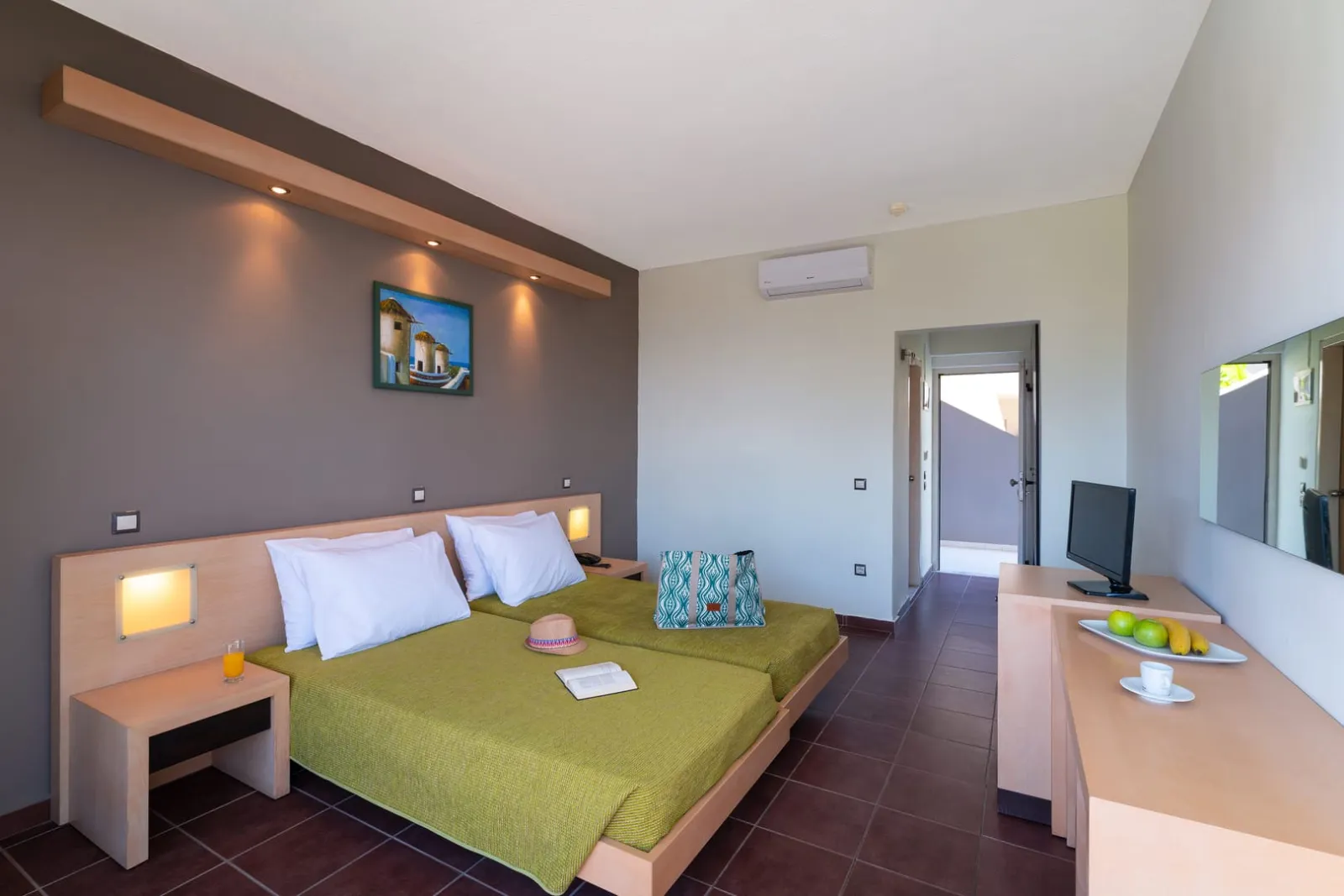 Cathrin Hotel By Anayia All-Inclusive Resorts, Rodos, Grčka — Classic Double Room Garden View
