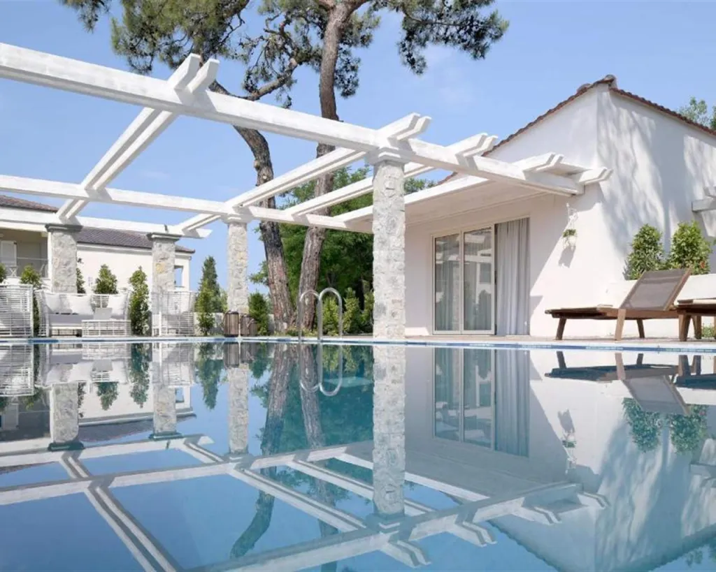 Alexandra Beach Thassos Spa Resort, Potos, Grčka — plaža