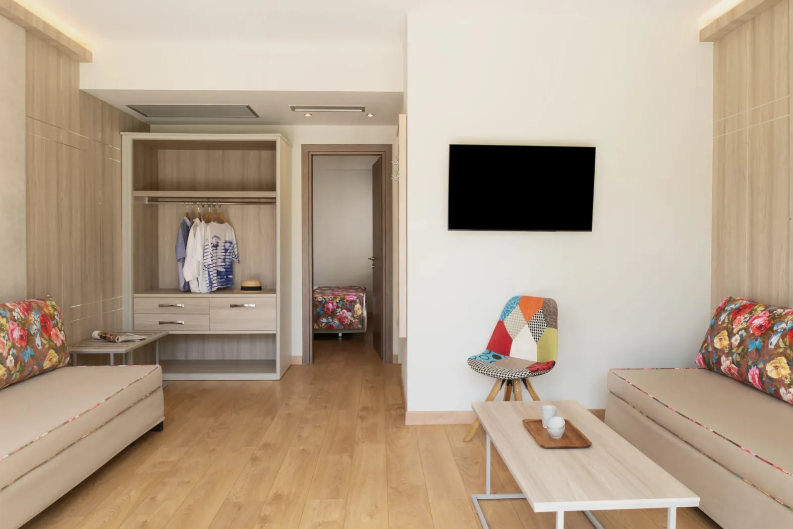 Alexandra Beach Thassos Spa Resort, Potos, Grčka — Deluxe One Bedroom Family Room