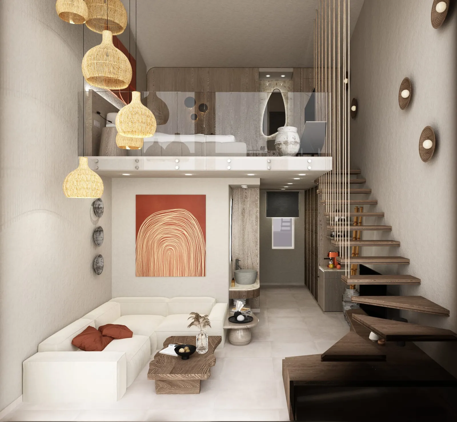Alexandra Golden Thassos Boutique Hotel, Skala Panagia (Golden Beach), Grčka — Duplex Sunny Suite Side Sea View