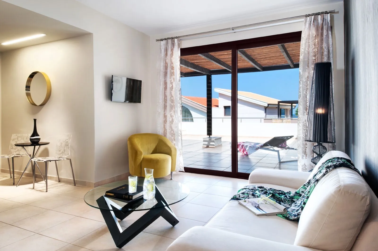 Alexandra Golden Thassos Boutique Hotel, Skala Panagia (Golden Beach), Grčka — Golden Suite Sea View