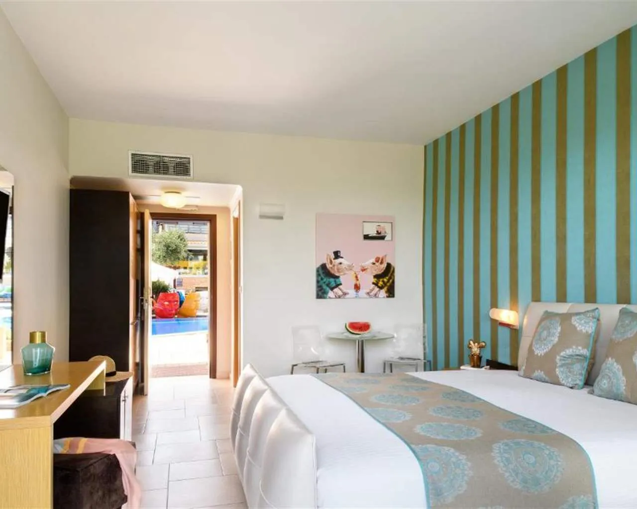 Alexandra Golden Thassos Boutique Hotel, Skala Panagia (Golden Beach), Grčka — Junior Suite Sea View