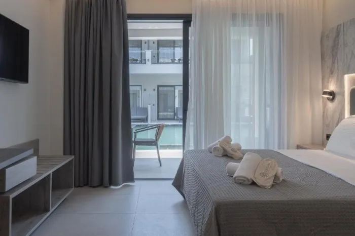 Alora Luxury Suites – samo za goste od 16 godina, Limenas, Grčka — Suite Pool with Balcony Mountain View