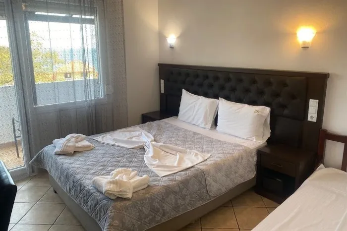 Blue Bay Beach Hotel, Kinira, Grčka — Studio Sea View