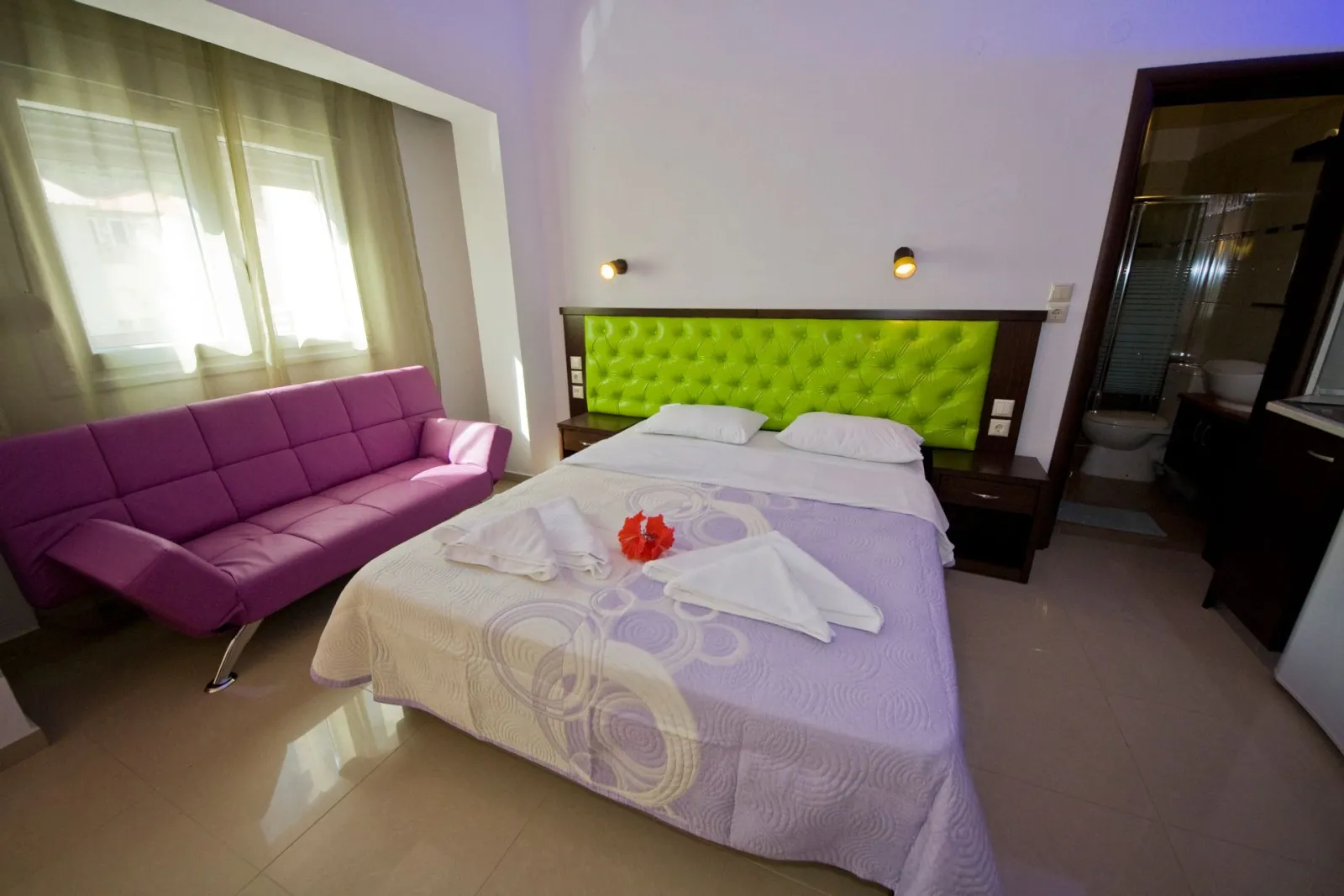 Blue Sea Beach Resort, Skala Potamia, Grčka — Family Studio with Garden View