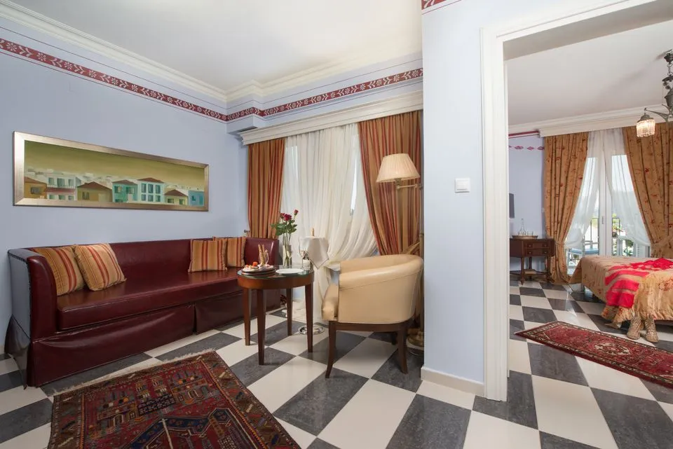 Enavlion Hotel Batagianni, Golden Beach, Grčka — Suite