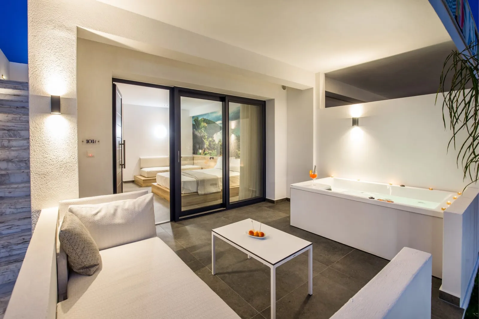 Epicentrum Suites & Villa Oasis, Limenarija, Grčka — Suite-Fresh with Spa bath |Epicentrum Fresh