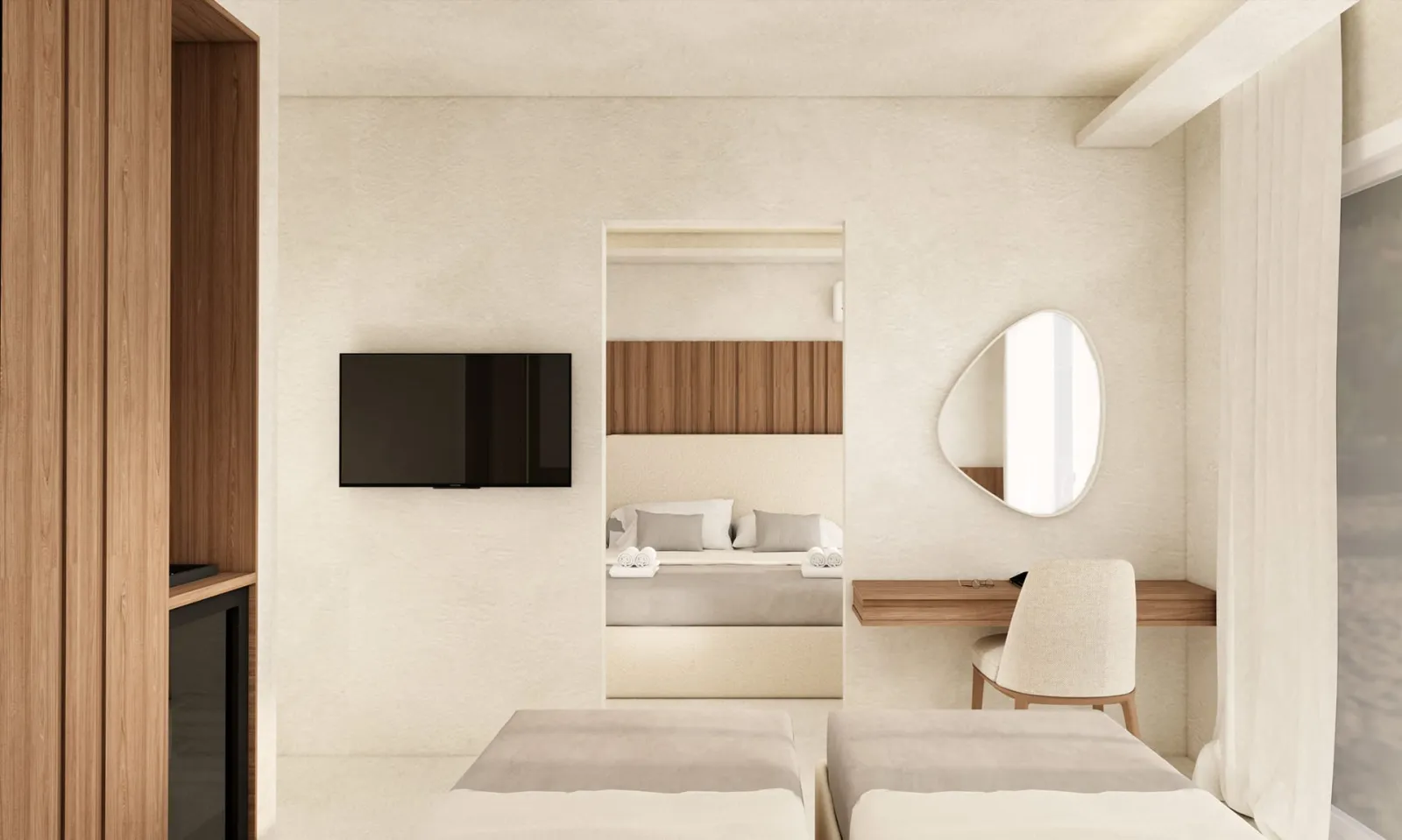 Ilio Mare Hotel & Resort, Skala Prinou, Grčka — Deluxe Suite With Garden View