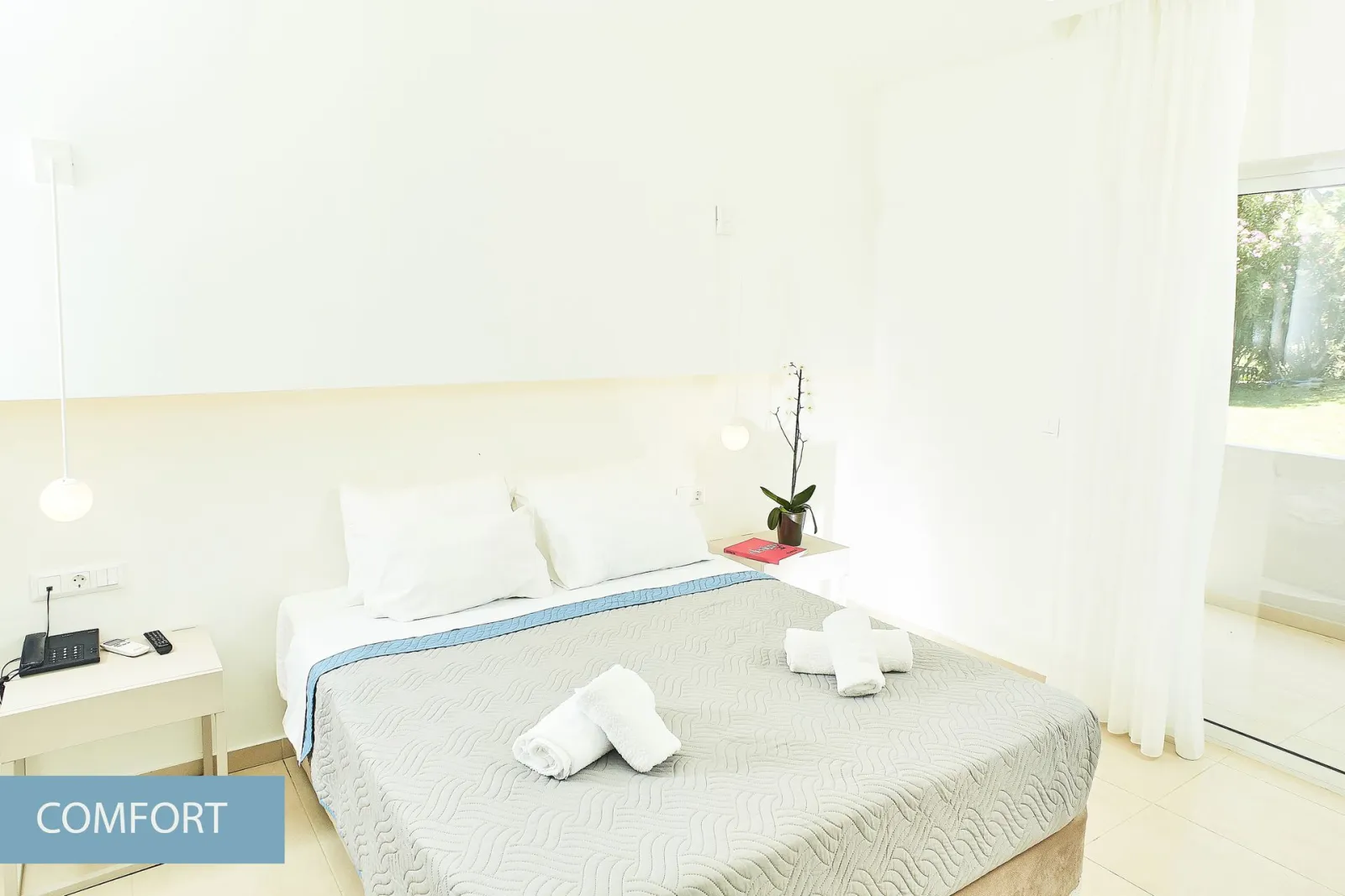 Inspira Boutique Hotel Thassos – samo za odrasle, Skala Prinos, Grčka — Comfort Double Pool View