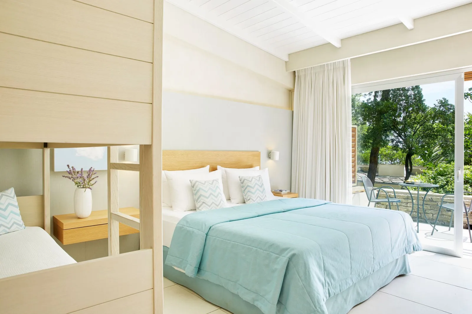 Makryammos Bungalows, Limenas, Grčka — Deluxe Family Room