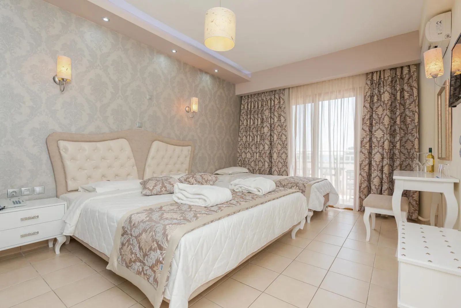 Maranton Beach Hotel, Kinira, Grčka — Superior Junior Suite Side Sea View | 32m2