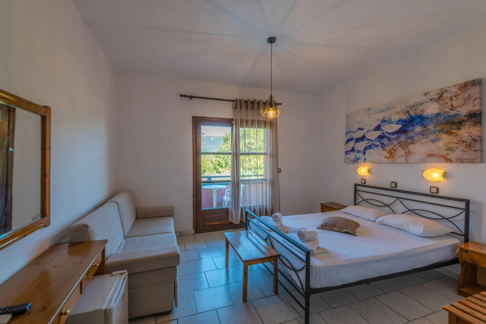 Natasa Hotel, Skala Potamija, Grčka — Economy Double / Triple Room