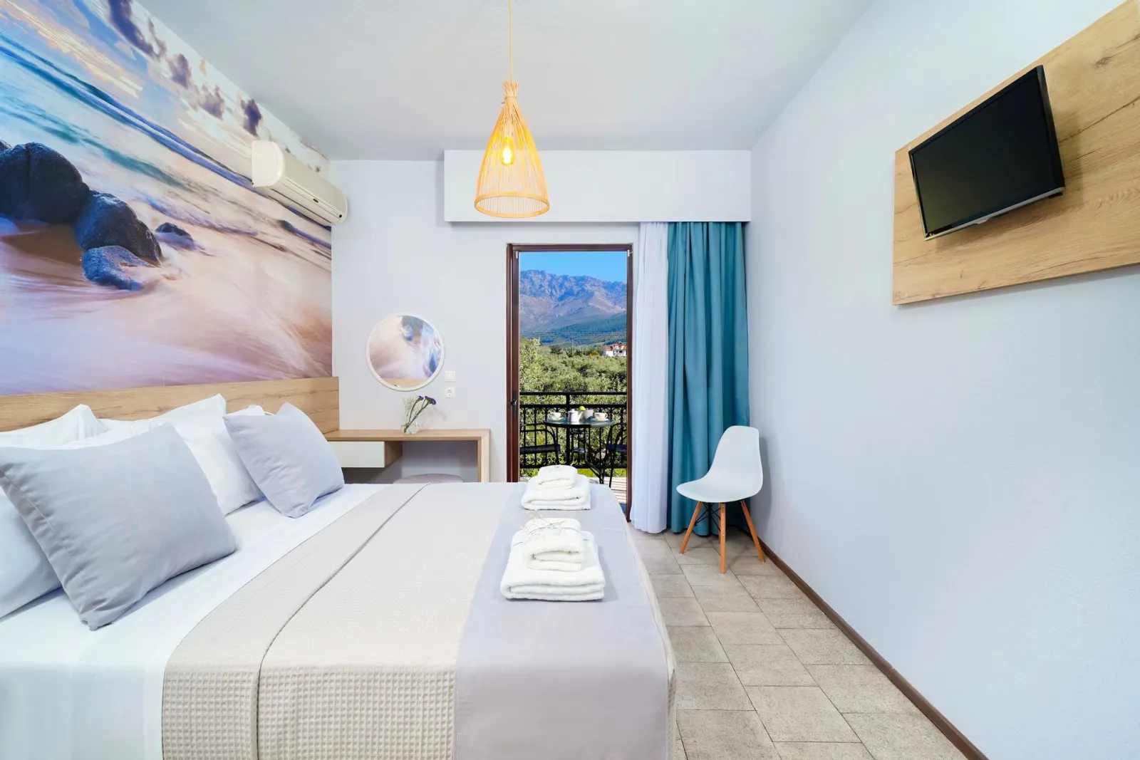 Nefeli Fresh Hotel, Skala Rahoni, Grčka — Deluxe Room