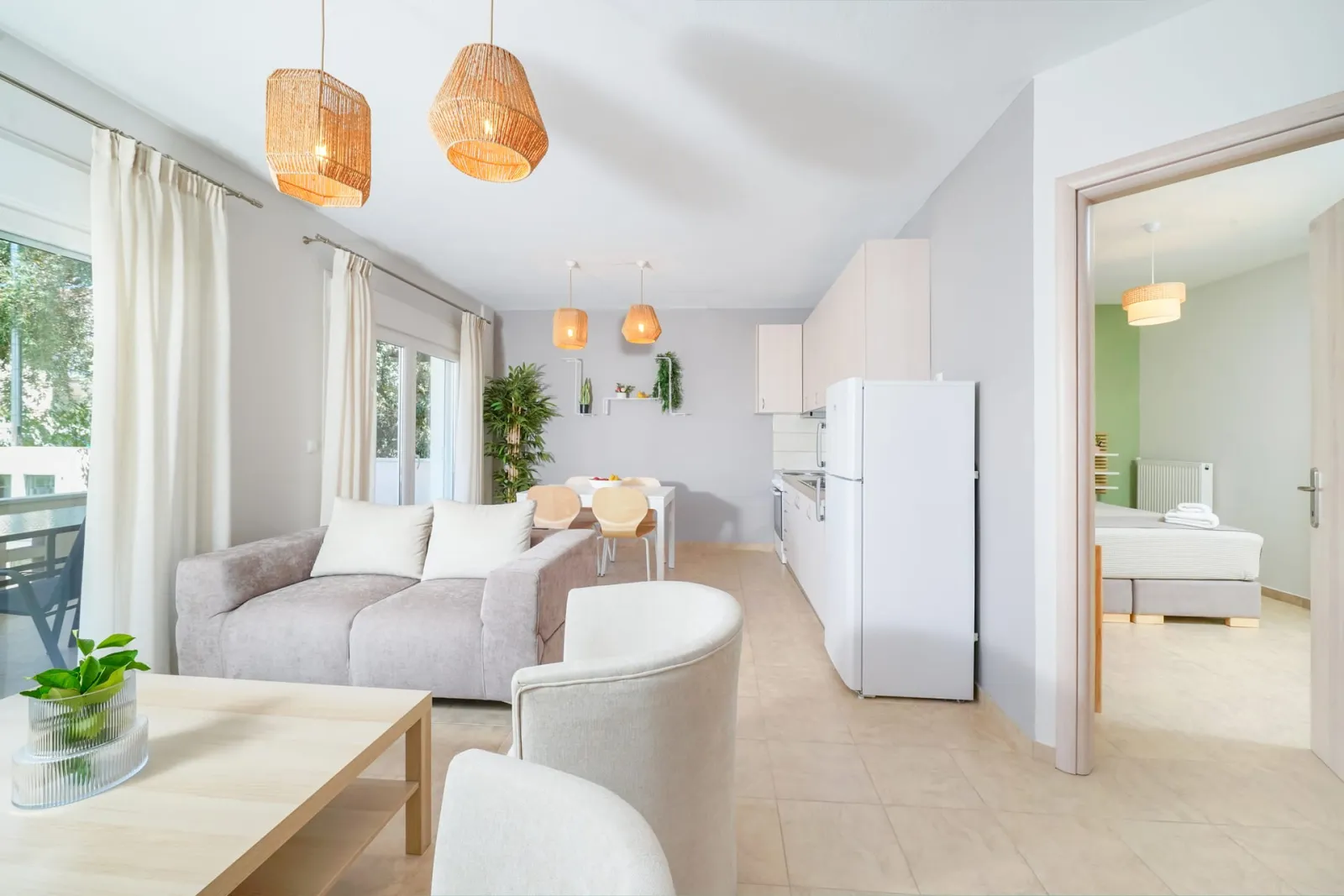 Nefeli Fresh Hotel, Skala Rahoni, Grčka — One-bedroom suite | Just 5-minutes drive from our hotel