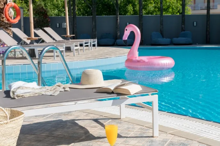 Princess Golden Beach Hotel, Golden Beach, Grčka — bazen