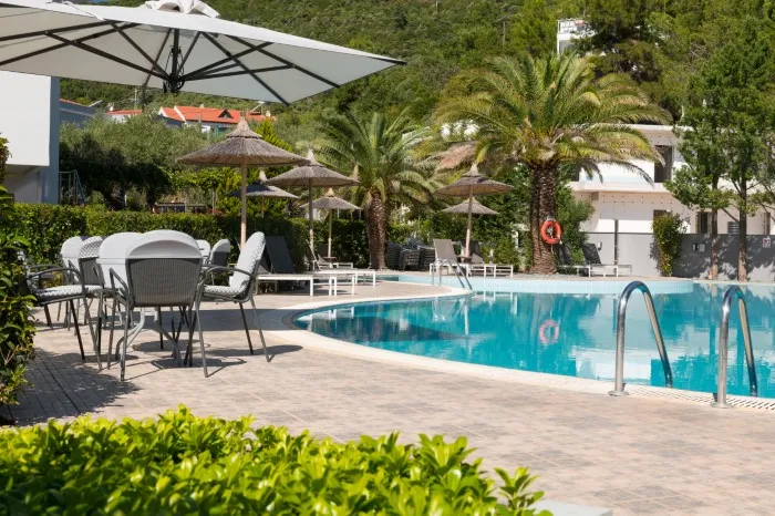 Princess Golden Beach Hotel, Golden Beach, Grčka — bazen