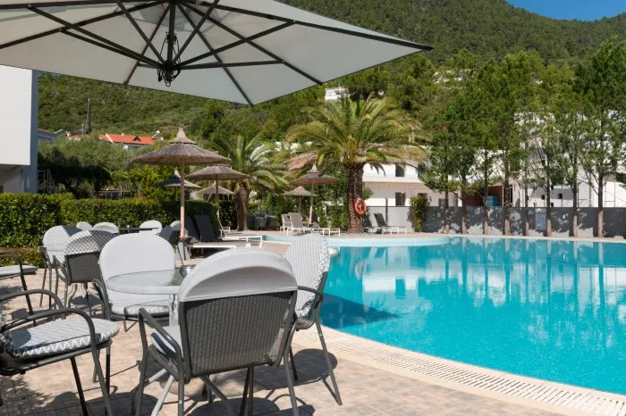 Princess Golden Beach Hotel, Golden Beach, Grčka — bazen