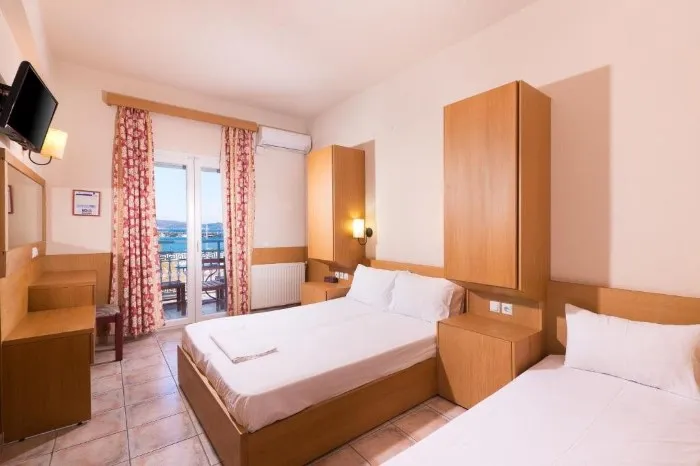 Ralitsa Hotel, Limenaria, Grčka — Triple Room Front Sea View